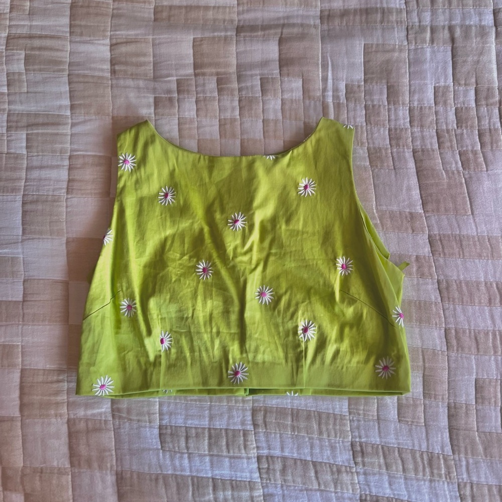 Handmade Retro Daisy Top